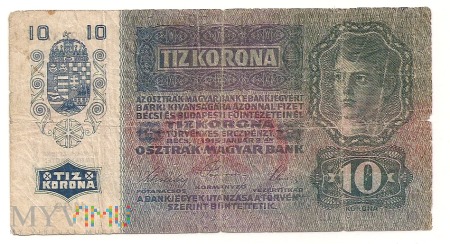 Austro - Węgry.2.Aw.10 koron.1915