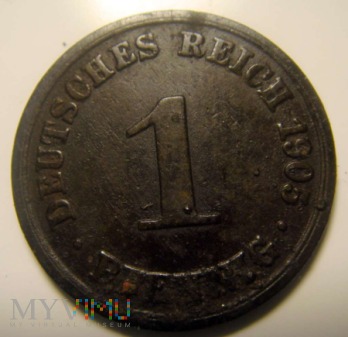 1 Pfennig 1905 , A