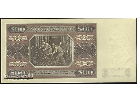 500 zł 1948 r.