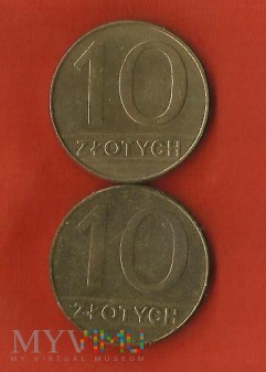 Polska 10 złotych, /1989/1990