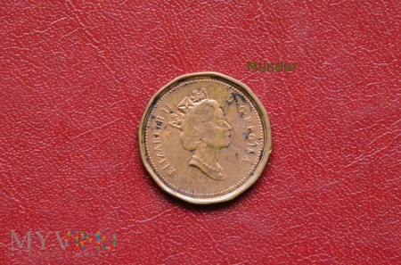 Moneta kanadyjska: 1 cent