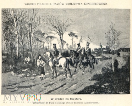 Duże zdjęcie Wojsko polskie z czasów Królestwa Polskiego