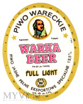Warka Beer Strong