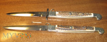 Duże zdjęcie Włoski nóż sprężynowy SICILIAN STILETTO - 40 cm.