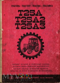 Traktor T25A T25A2 T25A3 - Katalog części zamienny