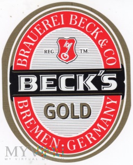 Duże zdjęcie Beck's Gold