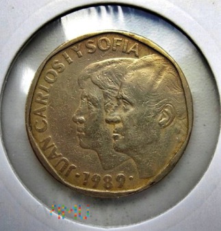 500 peset 1989 r. Hiszpania