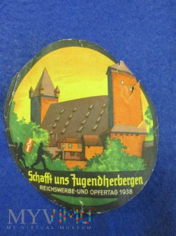 Jugendherbergrn-plakieta papierowa