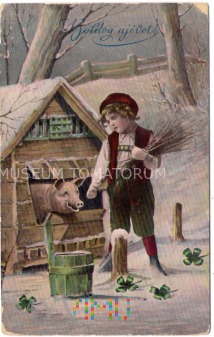 Duże zdjęcie Świnka Noworoczna 1913