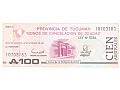 Argentyna (Tucumán) - 100 australi (1991)