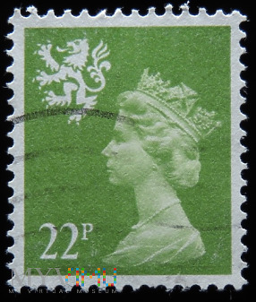Szkocja 22p Elżbieta II