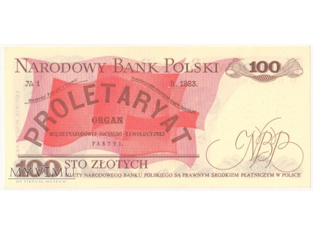 100 złotych 1975 rok seria M