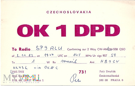 CZECHOSŁOWACJA-OK1DPD-1983.a