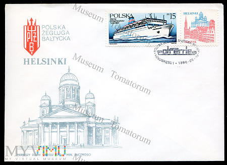 1986 - Polska Żegluga Bałtycka Helsinki