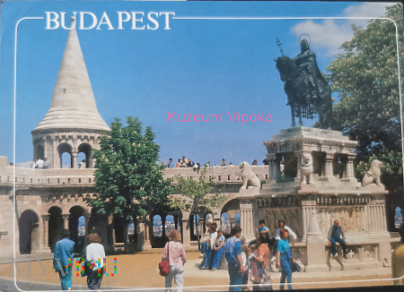 Budapeszt - konny pomnik króla Stefana I (1990)