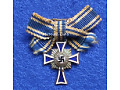 Ehrenkreuz der Deutschen Mutter-miniaturka srebrna