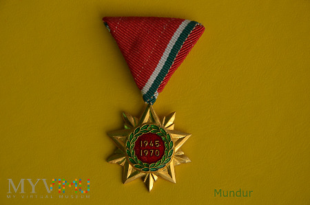 Węgierski medal: Felszabadulási 1945-1970