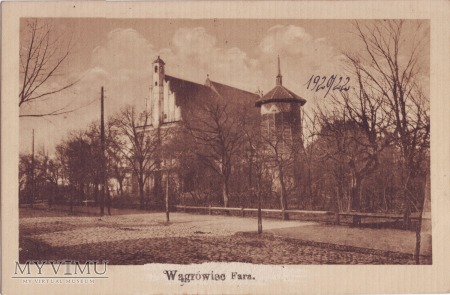 Wągrowiec - Fara 1920 rok