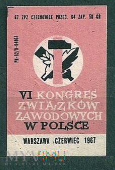 VI Kongres Związków Zawodowych w Polsce-Warszawa C