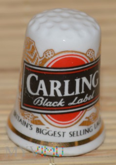 Naparstek reklamowy -Carling-piwo