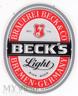 Duże zdjęcie Beck's Light