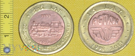 Duże zdjęcie Medal kolejowy - usługowy P-GTKW