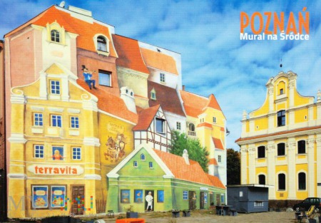 Duże zdjęcie Poznań - Mural na Śródce