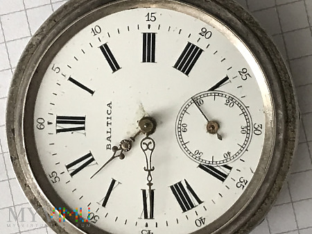 zegarek kieszonkowy Baltica srebro 84 875 15 rubis