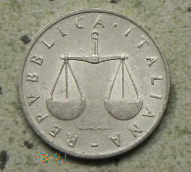 1 LIRA 1954 - ITALIA