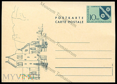 Lichtenstein Poczta - 1965