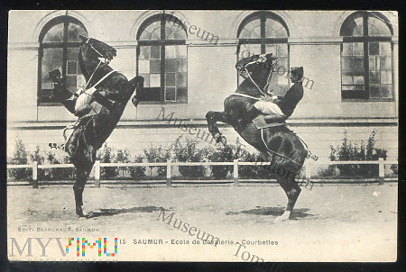 Duże zdjęcie Saumur - Szkoła Kawalerii - I ćw. XX w.