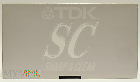 TDK SC 180 kaseta VHS