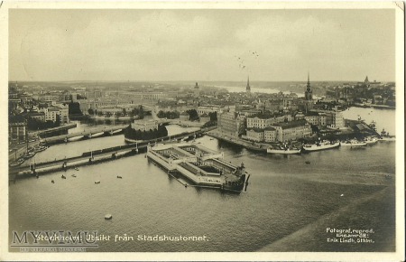 Szwecja - Sztokholm - 1930 r.