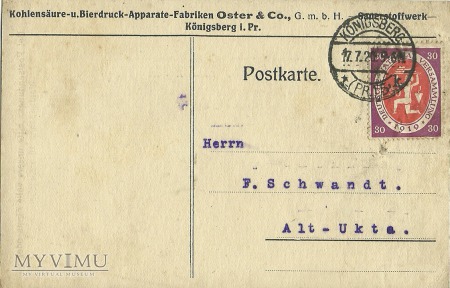 Konigsberg 1917 r.