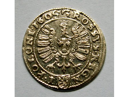 Grosz mennica Kraków- 1605 r-piekny