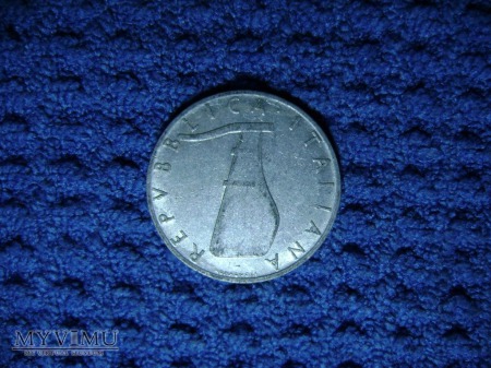 Włochy 5 lirów 1955