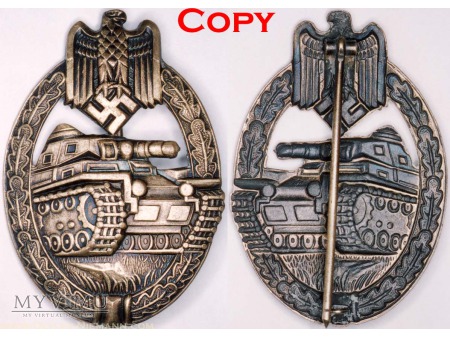 Pancerna Odznaka Szturmowa, Panzerkampfabzeichen