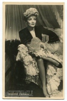 Duże zdjęcie Marlene Dietrich JSA Marlena foto