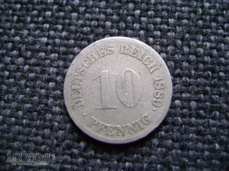 10 pfennigów 1889