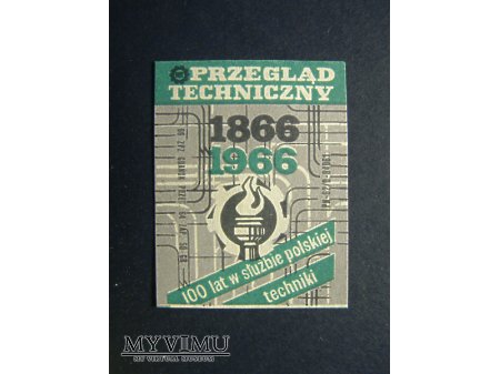 Etykieta - Przegląd Techniczny 1866-1966