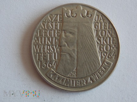 10 złotych 1964 - POLSKA-{litery wklęsłe}