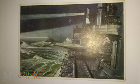 Duże zdjęcie pocztówka torpedy Kriegsmarine