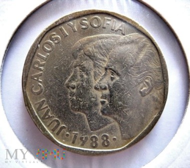 500 peset 1988 r. Hiszpania