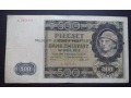 500 złotych - 1 marca 1940