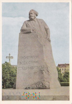 Duże zdjęcie Moscow. Monument to Karl Marx