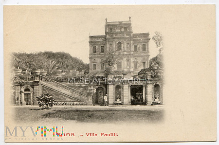 Roma - Villa Panfili - pocz. XX wieku