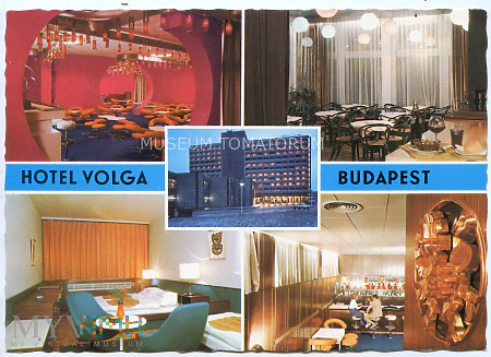 Duże zdjęcie Budapest - Hotel Volga - lata 70-te XX w.