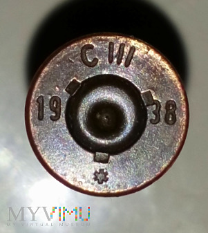Luska niemiecka 7,92x57 Mauser [CIII/1938/*]
