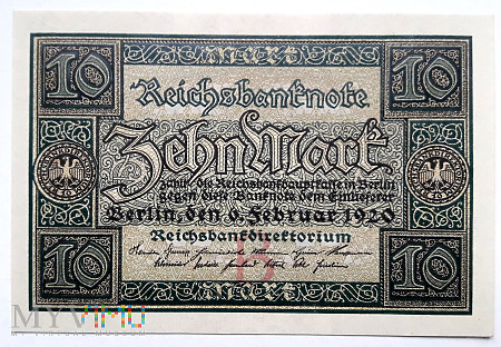 Niemcy 10 marek 1920