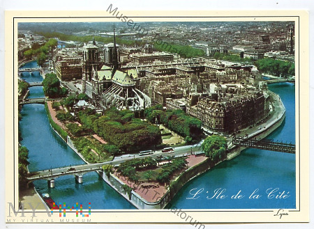 Paryż - Île de la Cité - Katedra Notre-Dame